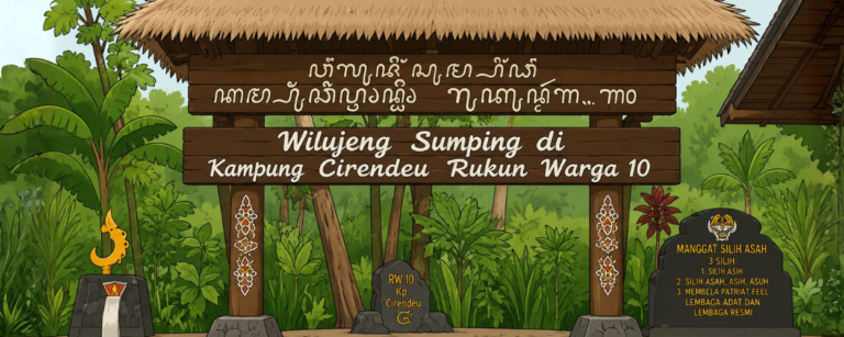 Kampung Adat Cirendeu: Kehidupan Tradisional di Jawa Barat kampung adat cirendeu
