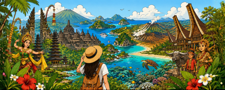 10 Wisata Indonesia yang Mendunia dari Sabang hingga Merauke wisata indonesia