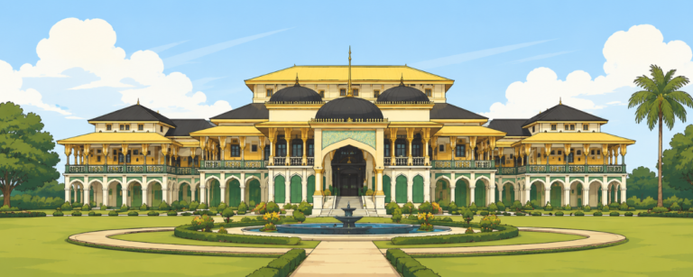 Sejarah Istana Maimun, Simbol Kejayaan Kesultanan Deli istana maimun