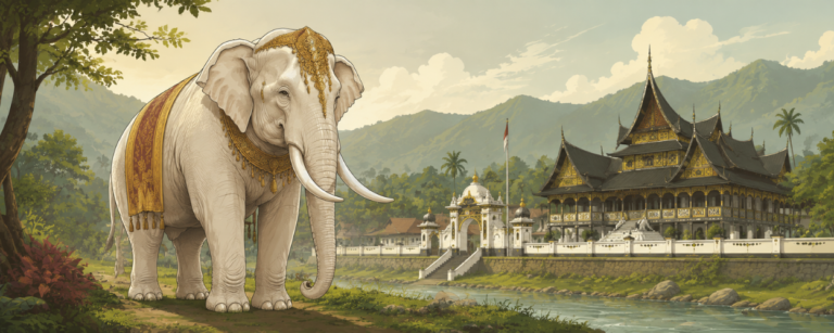 legenda gajah putih