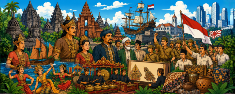 Sejarah Indonesia dari Masa Kerajaan hingga Modern sejarah indonesia